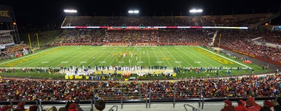 Seat view from Upper Sideline