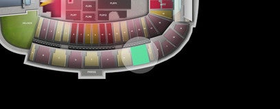Seat view from Upper