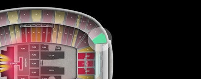 Seat view from Upper