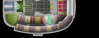 Seat view from Lower