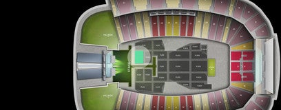 Seat view from Floor