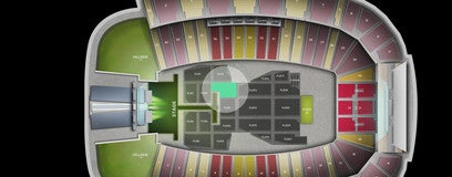 Seat view from Floor