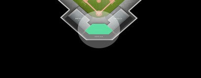 Seat view from Infield