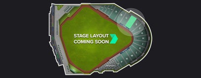 Seat view from Infield