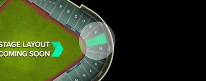 Seat view from Infield