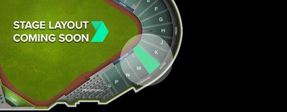 Seat view from Infield