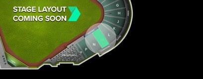 Seat view from Infield