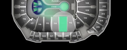 Seat view from Lower