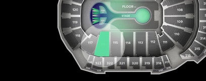 Seat view from Lower