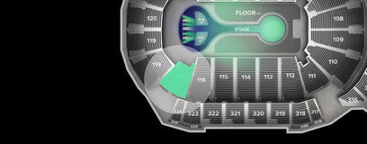 Seat view from Lower
