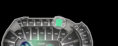 Seat view from Upper