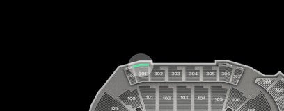 Seat view from Upper