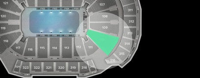 Seat view from Lower