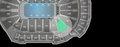 Seat view from Lower