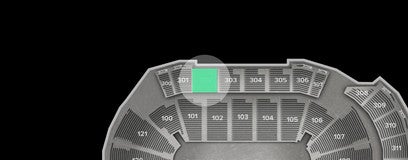 Seat view from Upper