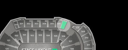 Seat view from Upper