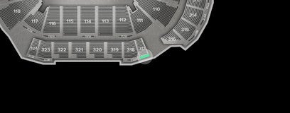 Seat view from Upper