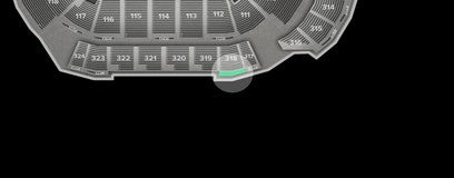 Seat view from Upper