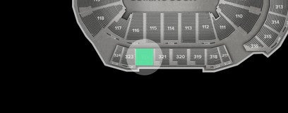 Seat view from Upper