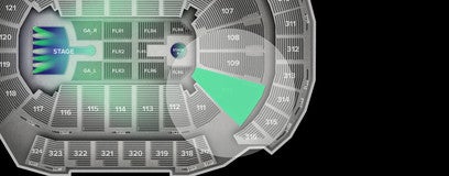 Seat view from Lower