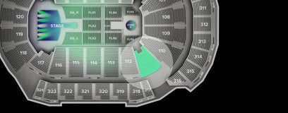 Seat view from Lower