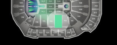 Seat view from Lower