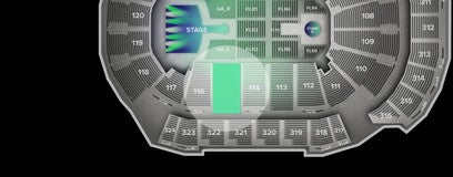 Seat view from Lower