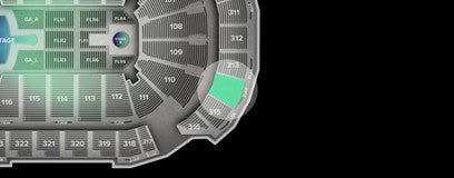 Seat view from Upper