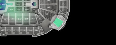 Seat view from Upper