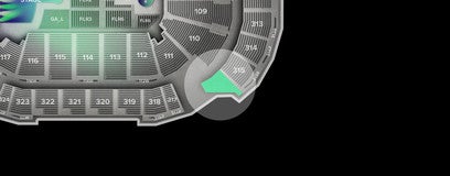 Seat view from Upper