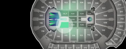 Seat view from General Admission