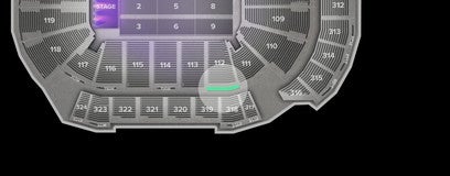 Seat view from Lower