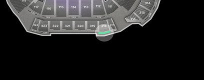 Seat view from Upper