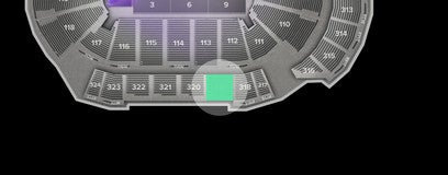 Seat view from Upper