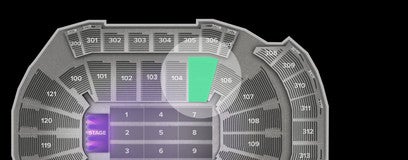 Seat view from Lower