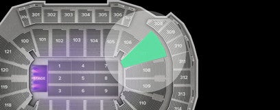 Seat view from Lower