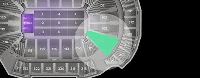 Seat view from Lower