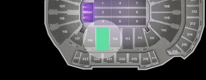 Seat view from Lower