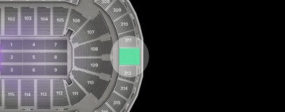 Seat view from Upper