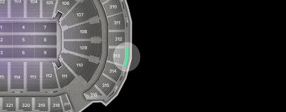 Seat view from Upper