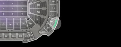 Seat view from Upper