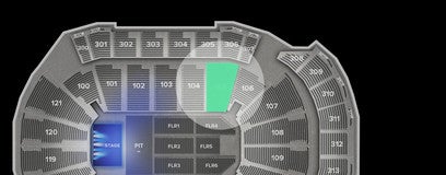 Seat view from Lower