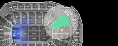 Seat view from Lower