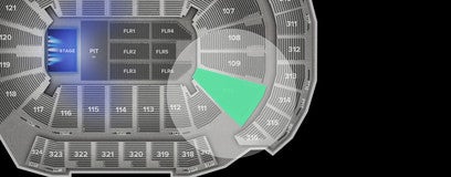 Seat view from Lower