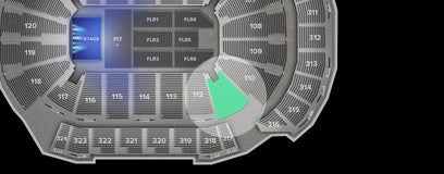 Seat view from Lower