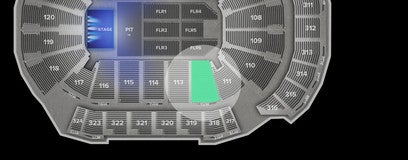 Seat view from Lower
