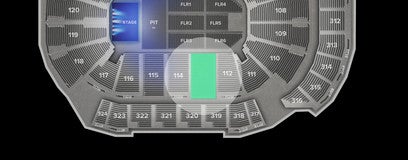 Seat view from Lower
