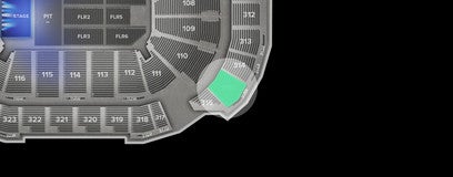Seat view from Upper