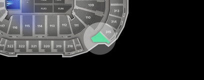 Seat view from Upper