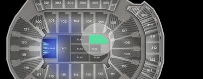 Seat view from Floor